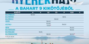 Siófoki gyerekhajó 2025. Élménydús nyári családi program a Balatonnál 