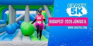 CRAZY5K Futóverseny 2026 Budapest - Akadályfutás