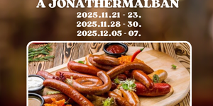 András-napi disznótoros hétvégék Kiskunmajsán a Jonathermál Motelben