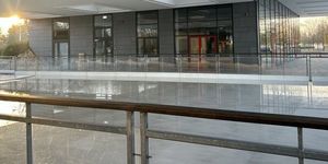 Korcsolyapálya Bükfürdő 2025 / 2026. Jégpálya a téli szezonban a Termál téren