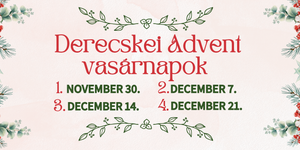 Derecske Advent 2025. Adventi Vasárnapok