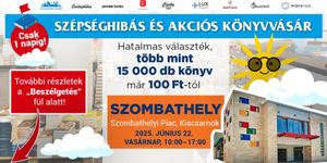 Könyvvásár Szombathely 2025. Szépséghibás és akciós könyvvásár