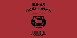 Illés-nap 2025 Nagykörű. Fákylás körmenet