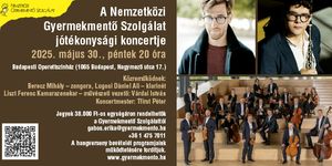 Jótékonysági rendezvény 2025 Budapest. A Nemzetközi Gyermekmentő Szolgálat jótékonysági koncertje