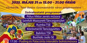 Gyermeknap Gyomaendrőd 2025. Cibere Gyermeknap