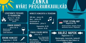 Zánkai nyári programok 2025