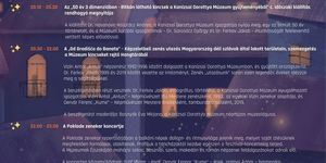 Múzeumok Éjszakája Makó 2025