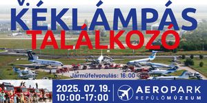 Kéklámpás Találkozó 2025. Kékvillogós járműcsodák költöznek az Aeroparkba