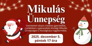 Mikulás program Gyenesdiás 2025