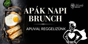 Apák napi Brunch Tatán a Kristály Imperial Hotel Barokk díszudvarán