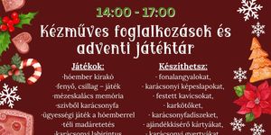 Advent Lajosmizse 2025. Adventi szöszmötölő