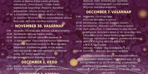 Advent Tahitótfalu 2025