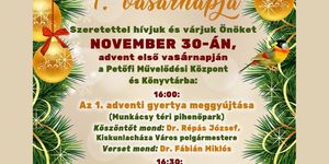 Advent Kiskunlacháza 2025