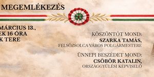 2026. március 15. Felsőzsolca - Ünnepi megemlékezés