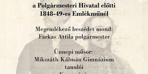 2026. március 15. Pásztó - Megemlékezés az 1848/49-es forradalom és szabadságharc tiszteletére