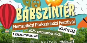 Parkszínház Kaposvár 2025. BábSzínTér Nemzetközi Parkszínházi Fesztivál