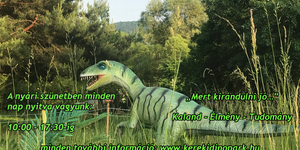 Dinó Park Kerekiben, egy szuper program az egész családnak játékokkal kicsiknek és nagyoknak a Balaton mellett