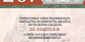 2025. Augusztus 20. Fehérgyarmat. Szent István-napi megemlékezés