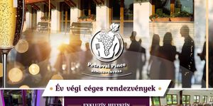 Céges karácsonyi buli panorámás pincénkben a Strázsa-hegyi kilátónál, várjuk a Monori Pincefaluban