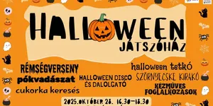 Halloween Komló 2025.  Halloween Játszóház 