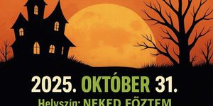 Halloween Zánka 2025. Halloween Party