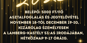 Szilveszteri bál Mór 2025