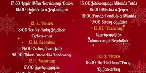 Karos Korzó programok 2025 / 2026 Zalakaros