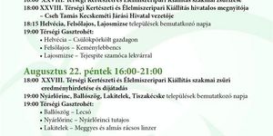 Élelmiszeripari Kiállítás 2025 Kecskemét