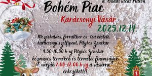 Bohém Piac 2025 Kecskemét. Kézműves és termelői vásár
