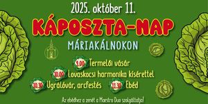 Káposzta-nap 2025. Máriakálnok