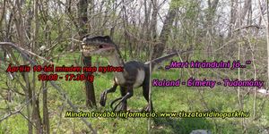 Dinó Park Tiszafüreden, egy szuper program az egész családnak játékokkal kicsiknek és nagyoknak a Tisza-tónál!