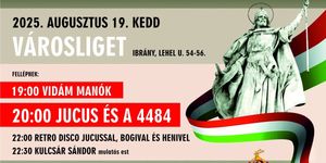 2025. Augusztus 20. Ibrány. Szent István-napi utcabál