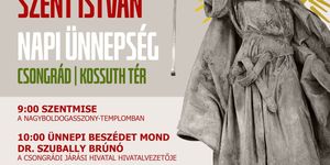 2025. augusztus 20. Csongrád. Városi ünnepség