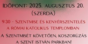 Szent István- nap Kisköre 2025