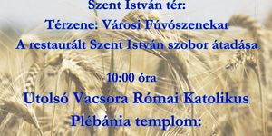 2025. Augusztus 20. Tab. Államalapításunk és az Új kenyér ünnepe