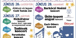 Malomfesztivál Jánossomorja 2025. Omlás Virágai