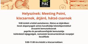 Nyitott Piacok napja Szombathely 2025. Bejárható, belekóstolható, beleszerethető