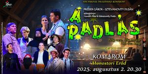 A padlás musical Komáromban a Monostori Erődben 2025-ben