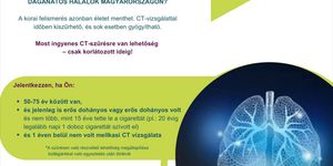 Ingyenes tüdőrákszürés Farkasgyepü