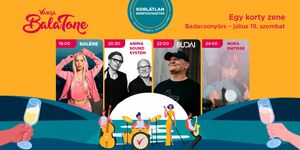 Nyári buli 2025 Badacsonyörs. Felejthetetlen balatoni koncertest az Anima Sound System, Dj Budai és mások társaságában