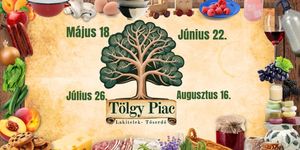Tölgy Piac Lakitelek 2025. Termelői és kézműves piac Tőserdőben