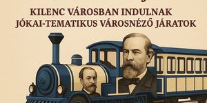 Tematikus városnézések, Jókai Mór nyomában irodalmi regélő kisvonatokkal születésének 200. évfordulója alkalmából