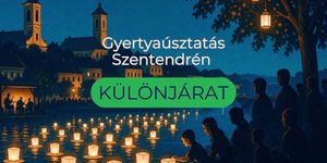 Gyertyaúsztatás Szentendre 2025. Mahart hajó különjárat Budapestről Szentendrére és vissza 