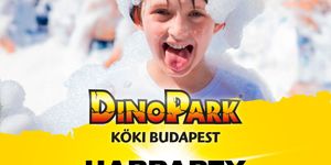 Habparty Budapest 2025. Hétvégi zenés, habos őrület a DinoPark a KÖKI Bevásárlóközpont tetőteraszán