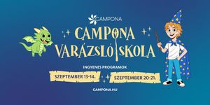 Varázslóiskola Budapest 2025. Varázslatos játékok és izgalmas nyeremények a Camponában 