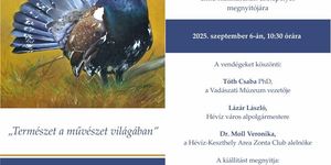 Természet és művészet, Seres Erzsébet porcelán- és természetfestő kiállítása a Vadászati Múzeumban Keszthelyen
