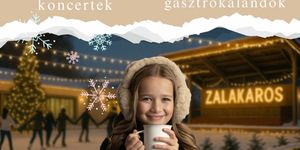 Jégpálya Zalakaros 2025 / 2026. Korcsolyapálya a Karos Korzón 