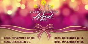Adventi programok Pápa 2025. Gyertyafényes Advent