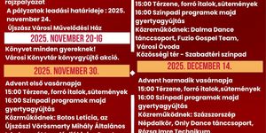 Advent Újszász 2025