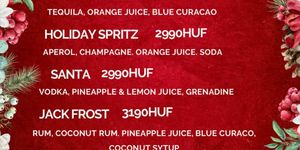 Karácsonyi koktél kóstoló 2025 Budapest. Kortyolj bele az ünnepbe!